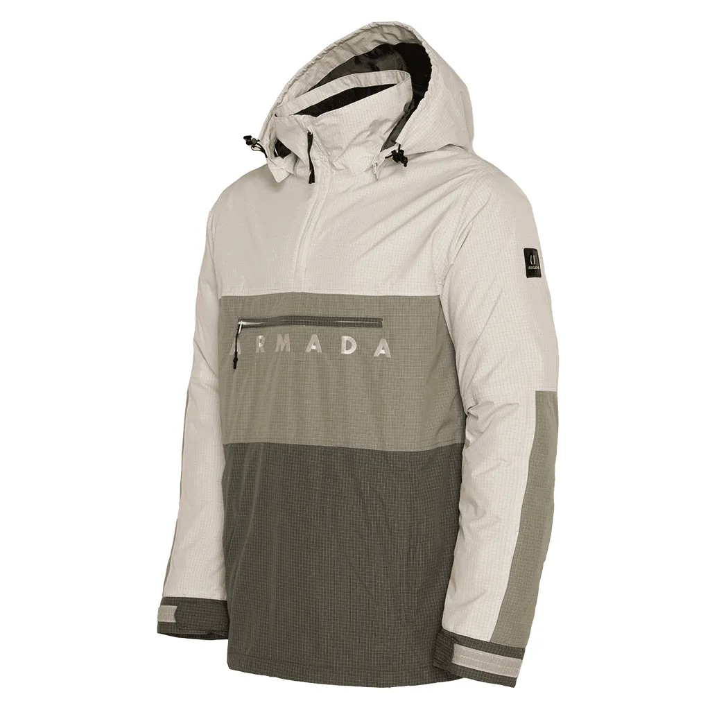Salisbury 2L anorak jacket - Natural / Sage / Olive