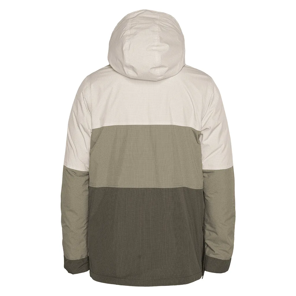 Salisbury 2L anorak jacket - Natural / Sage / Olive