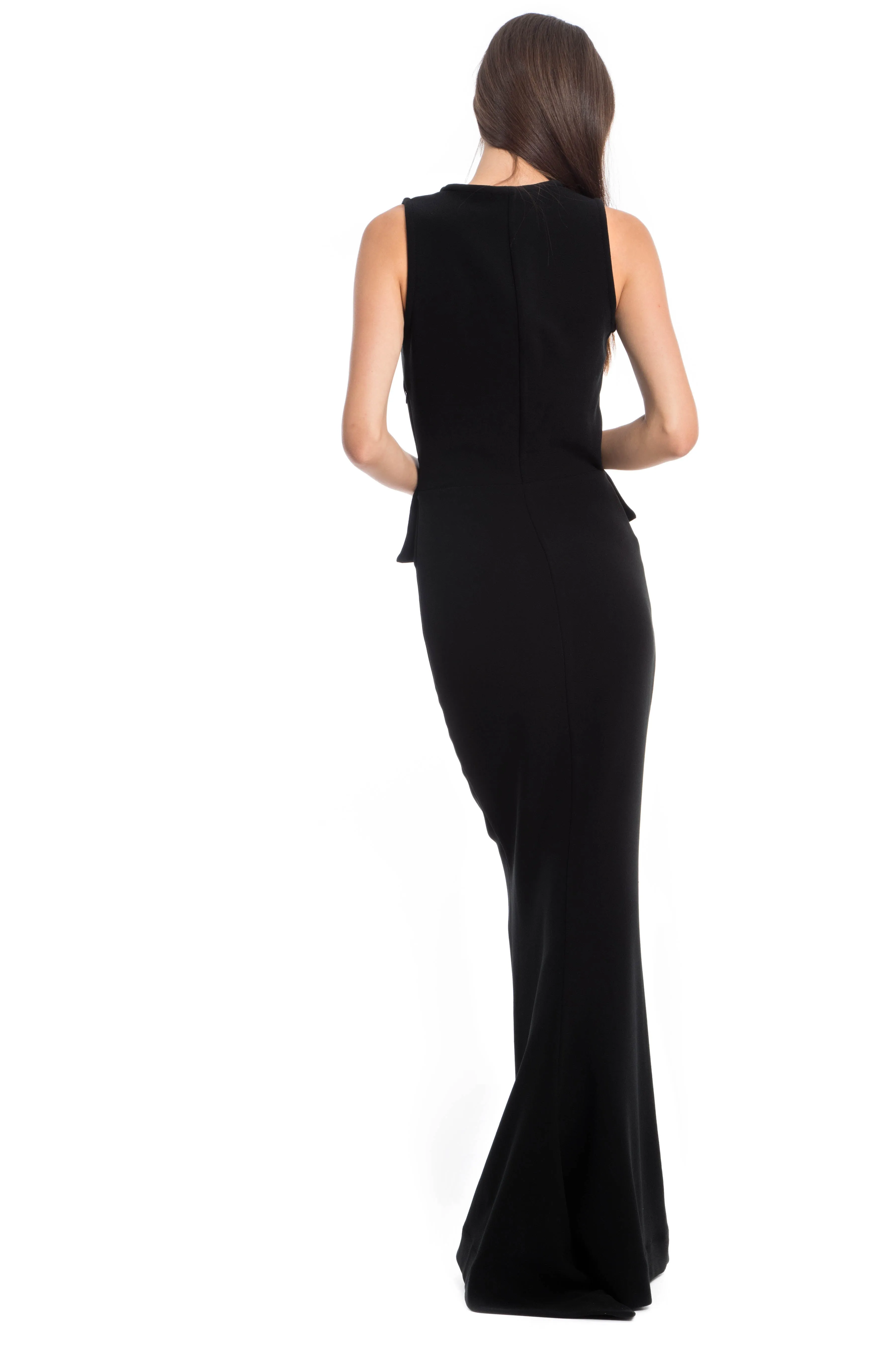 Sandra Black Long Dress