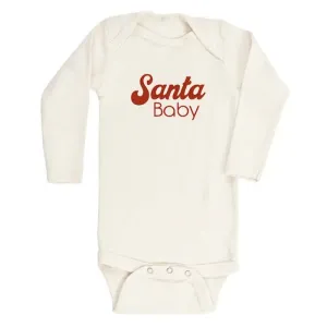 SANTA BABY - LONG SLEEVE BODYSUIT