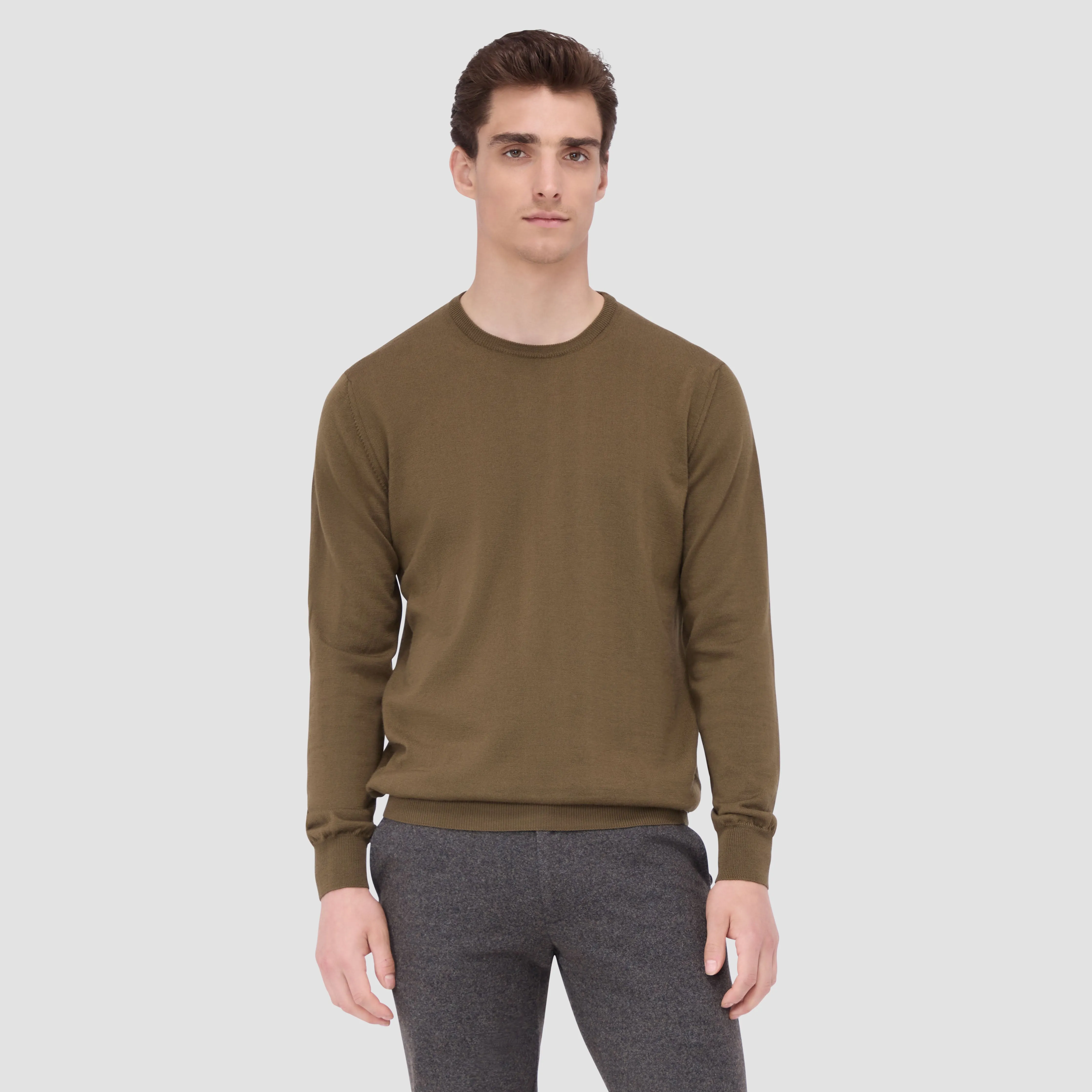 Scott Crew Neck Super Merino Sweater