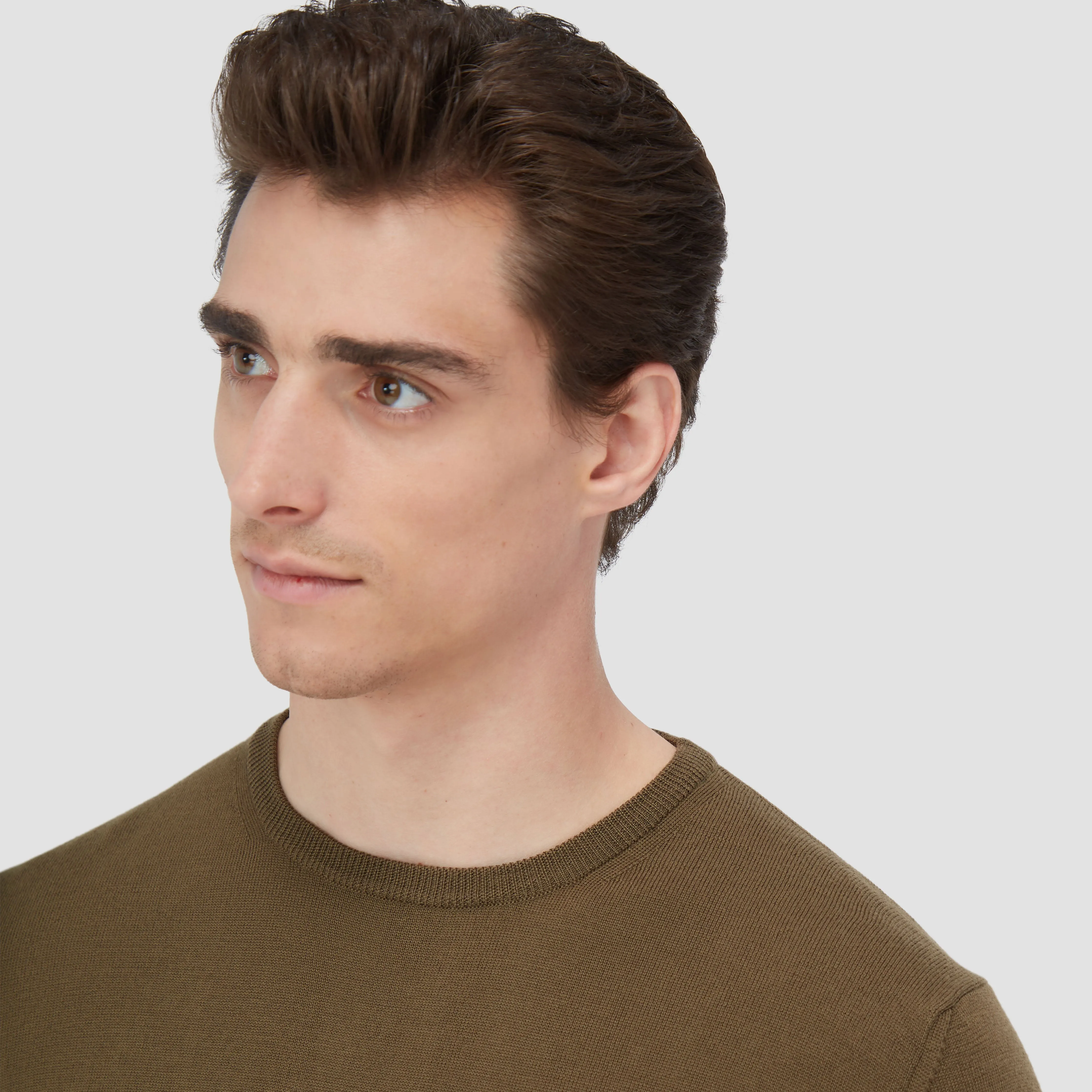 Scott Crew Neck Super Merino Sweater