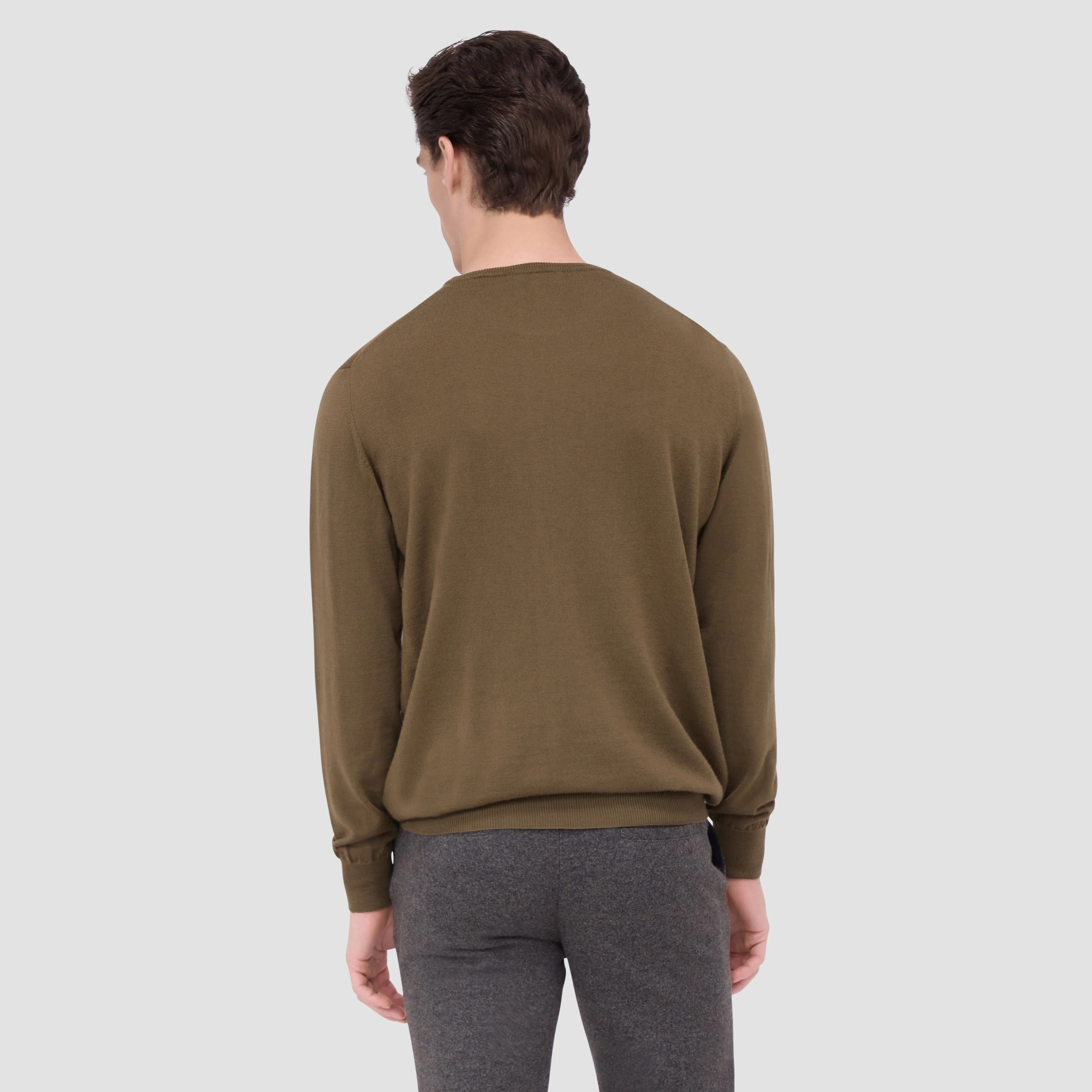 Scott Crew Neck Super Merino Sweater