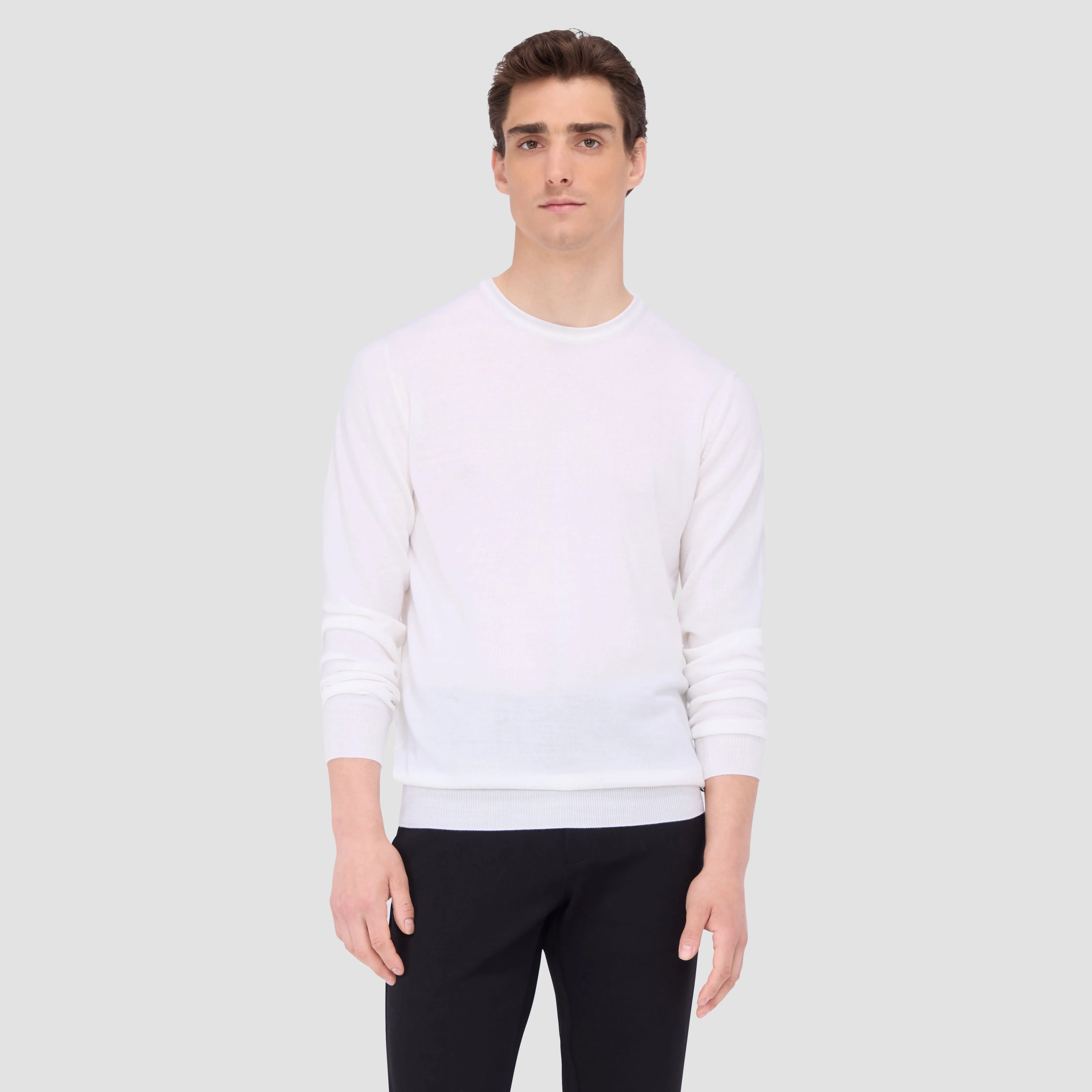 Scott Crew Neck Super Merino Sweater