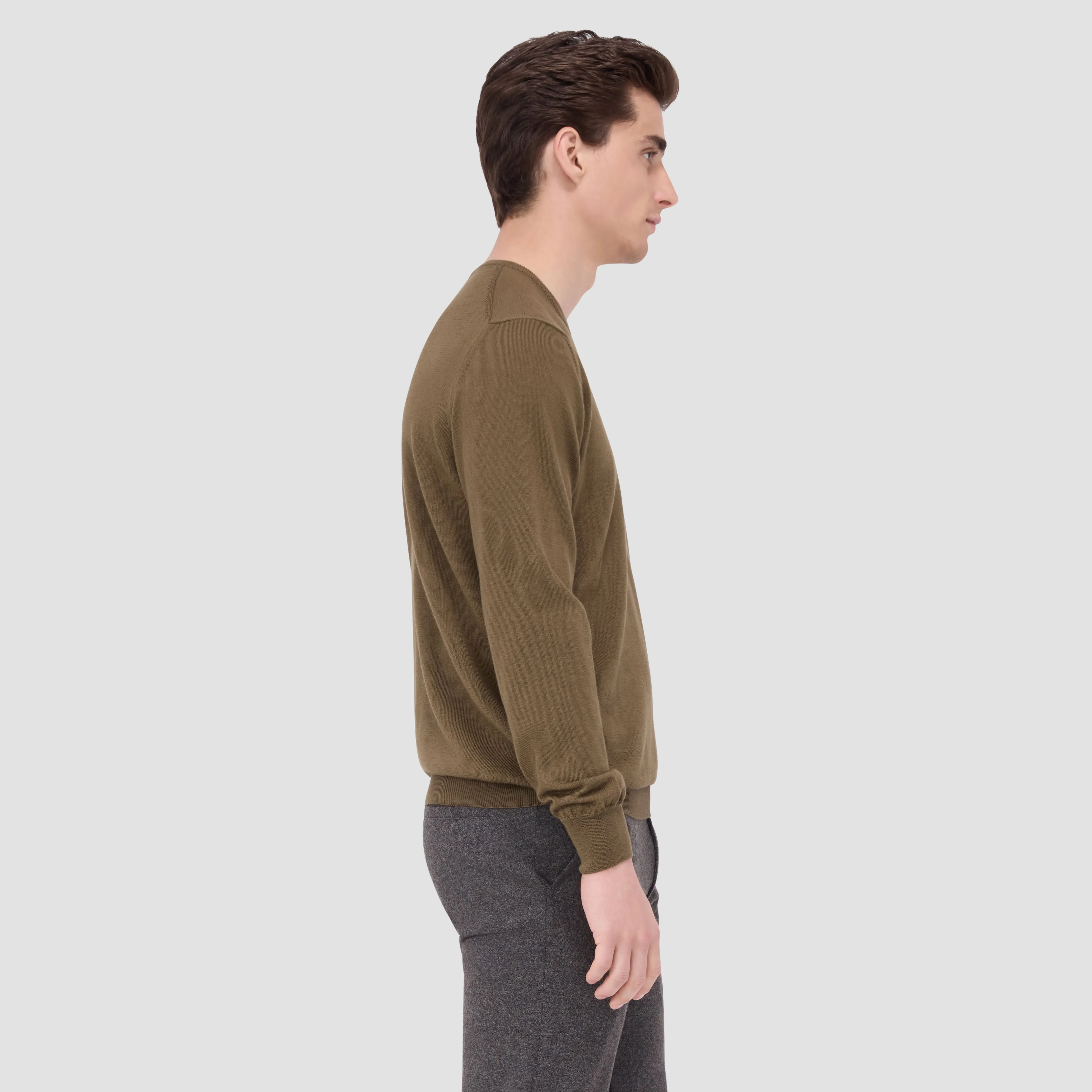 Scott Crew Neck Super Merino Sweater
