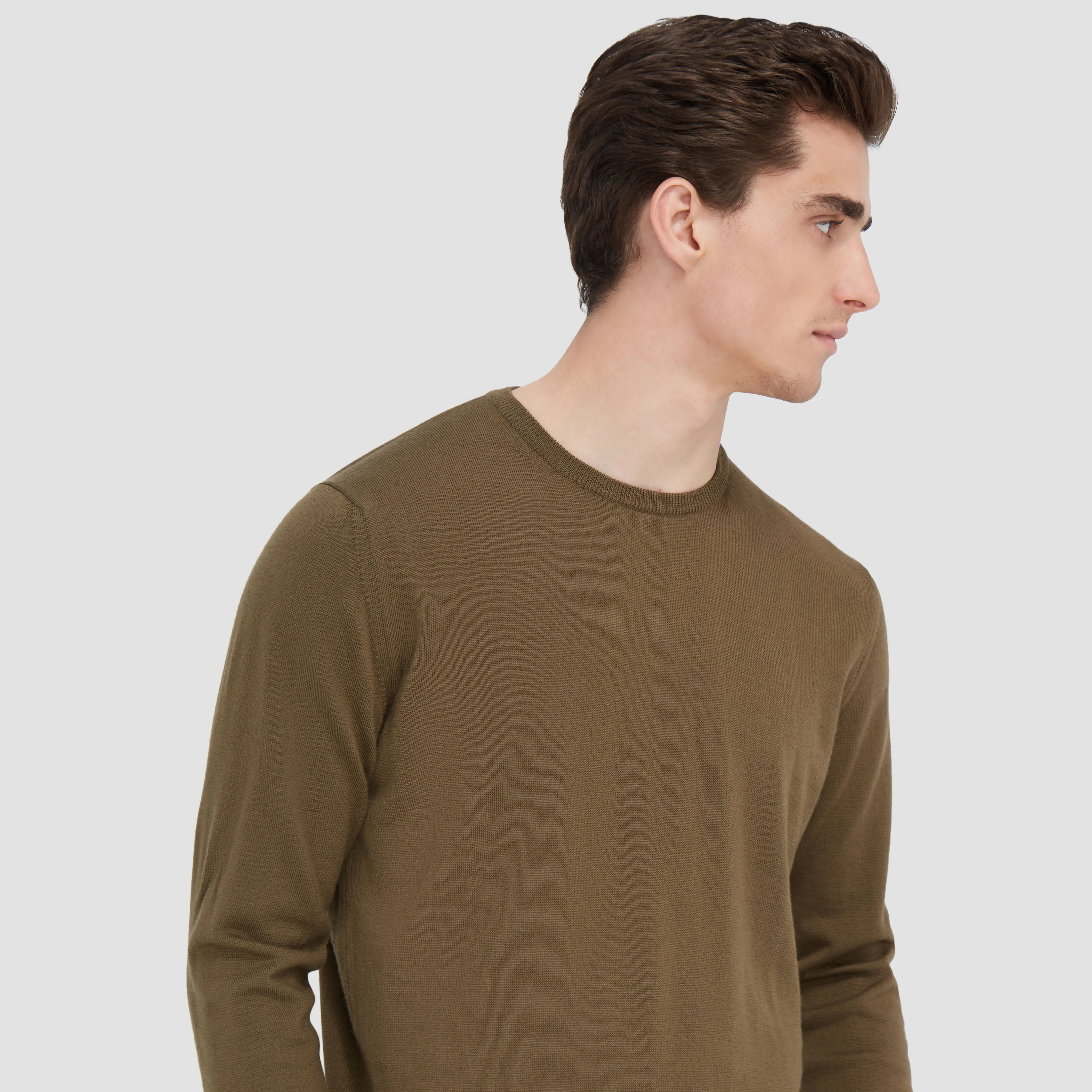 Scott Crew Neck Super Merino Sweater