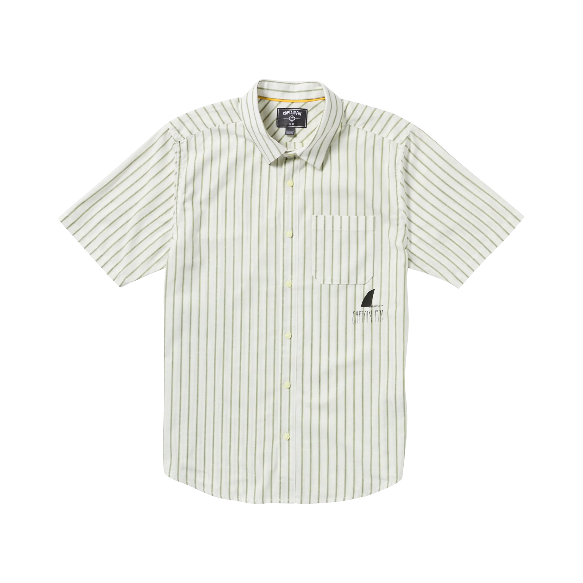 Shark Fin Short Sleeve Shirt - Light Army