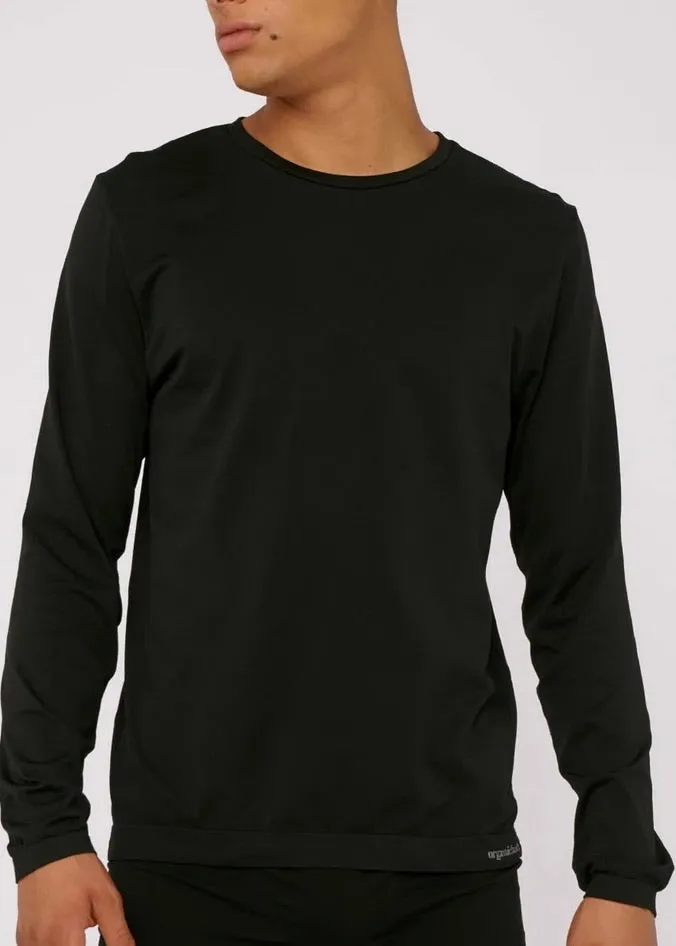 SilverTech Active Long-Sleeve Tee, Black