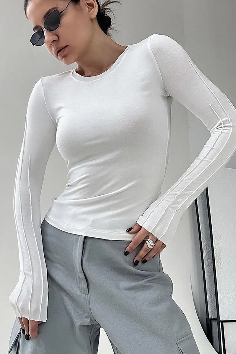 Slim Long-sleeve Breathable T-shirt