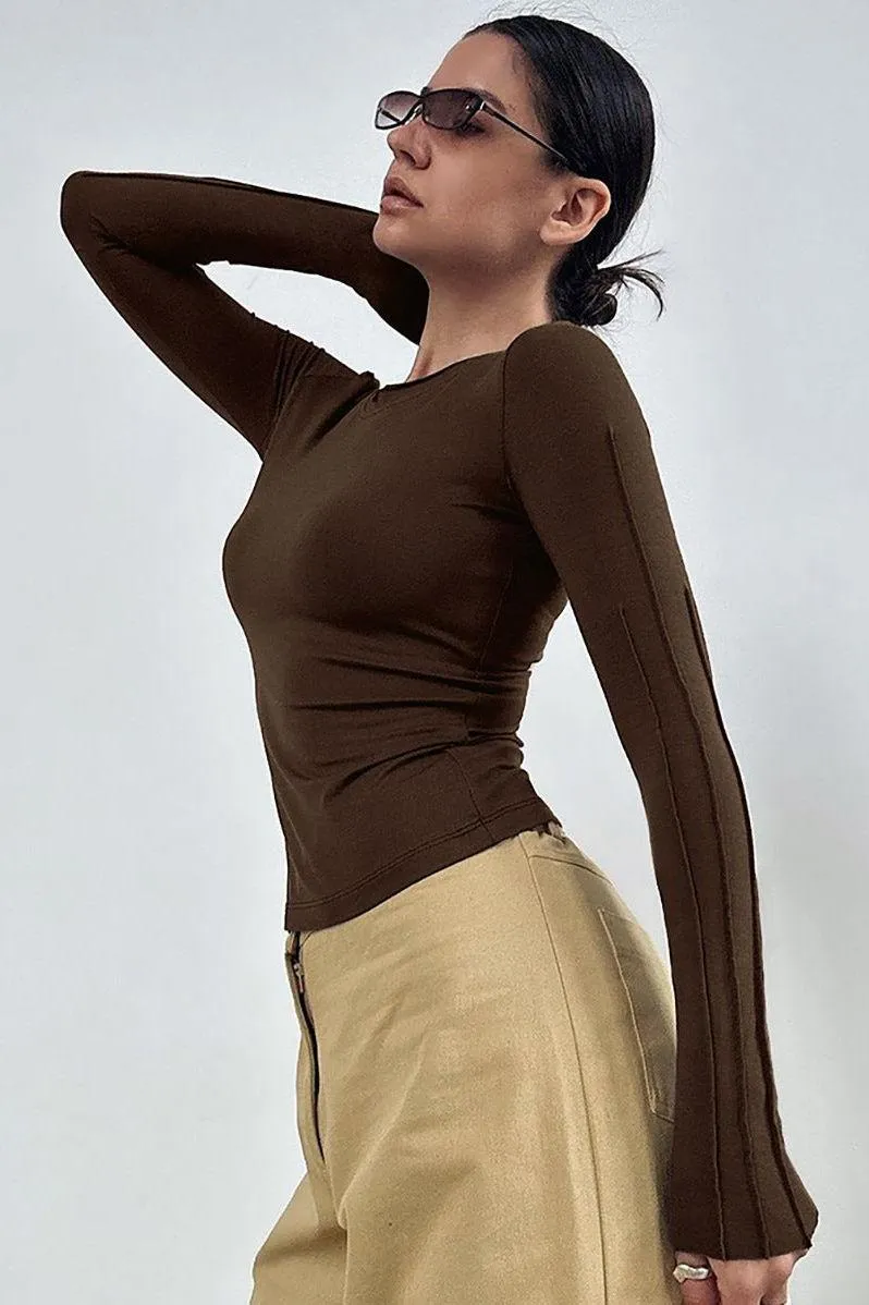 Slim Long-sleeve Breathable T-shirt