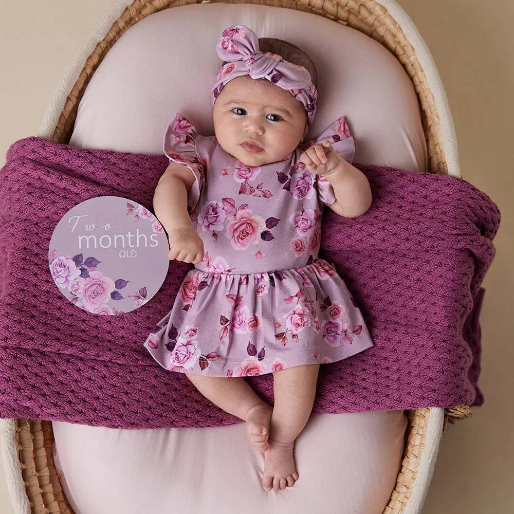 Snuggle Hunny Kids - Organic Dress | Blossom