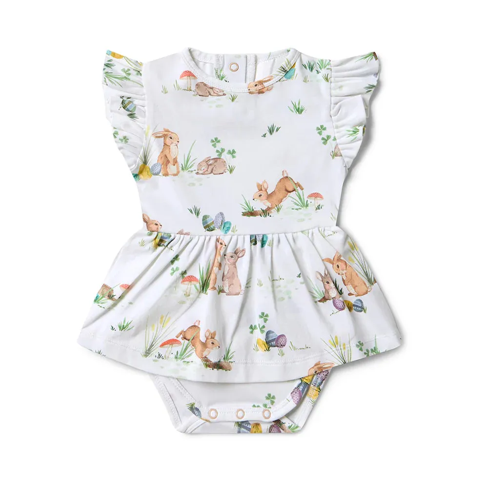 Snuggle Hunny Kids - Organic Dress | Easter Bunnies