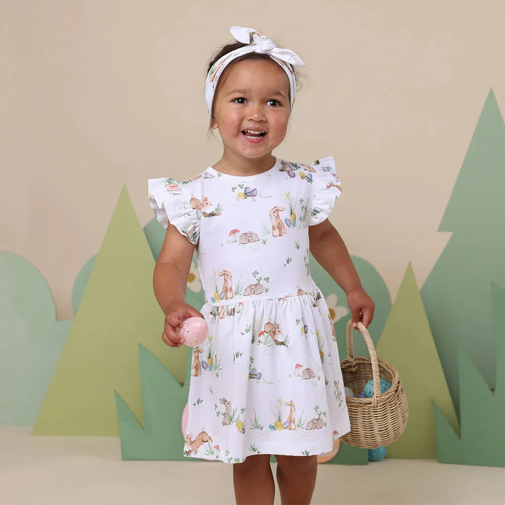 Snuggle Hunny Kids - Organic Dress | Easter Bunnies