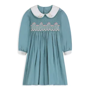 Sophie Dress -- Cornflower Blue Cord