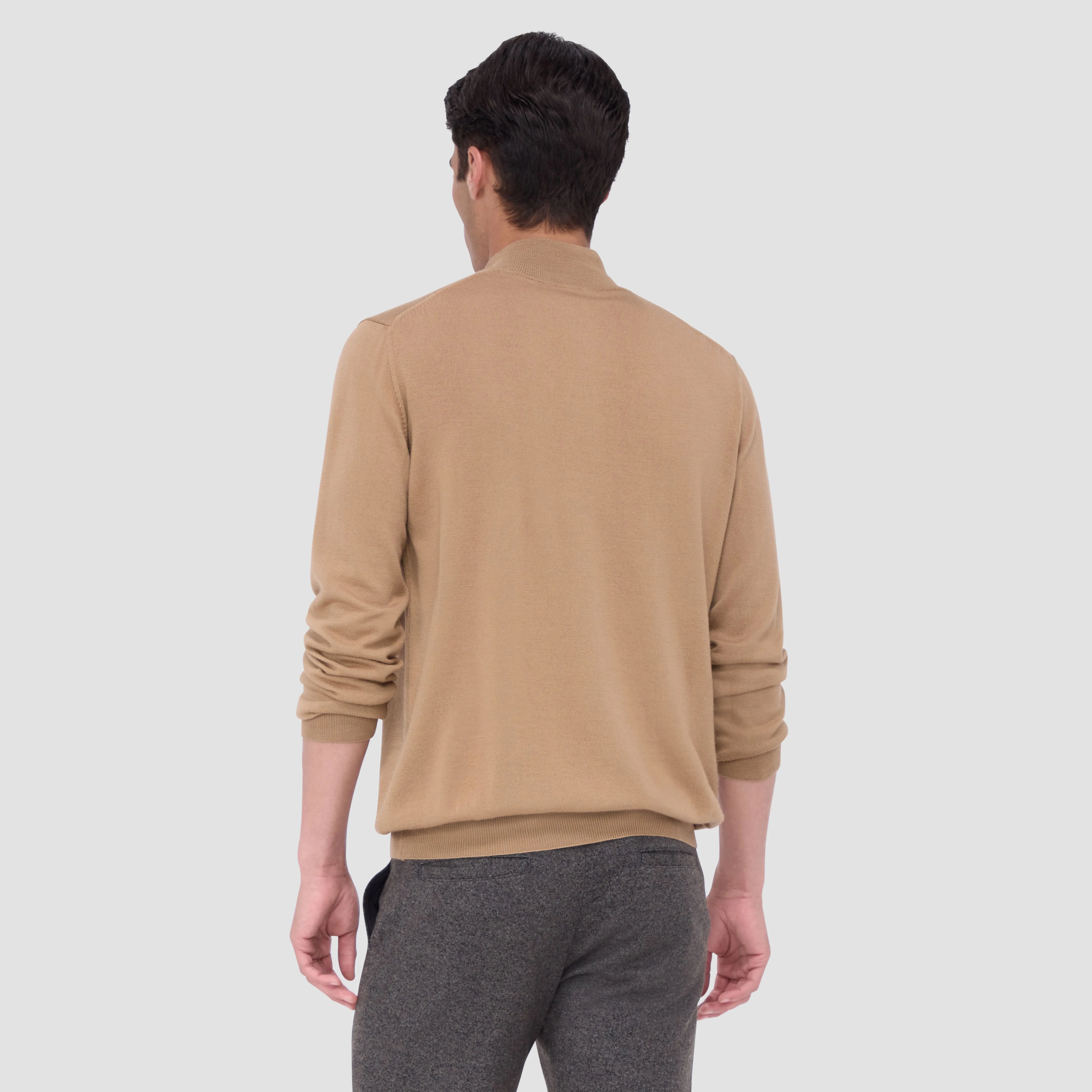 Spencer Quarter-Zip Super Merino Sweater