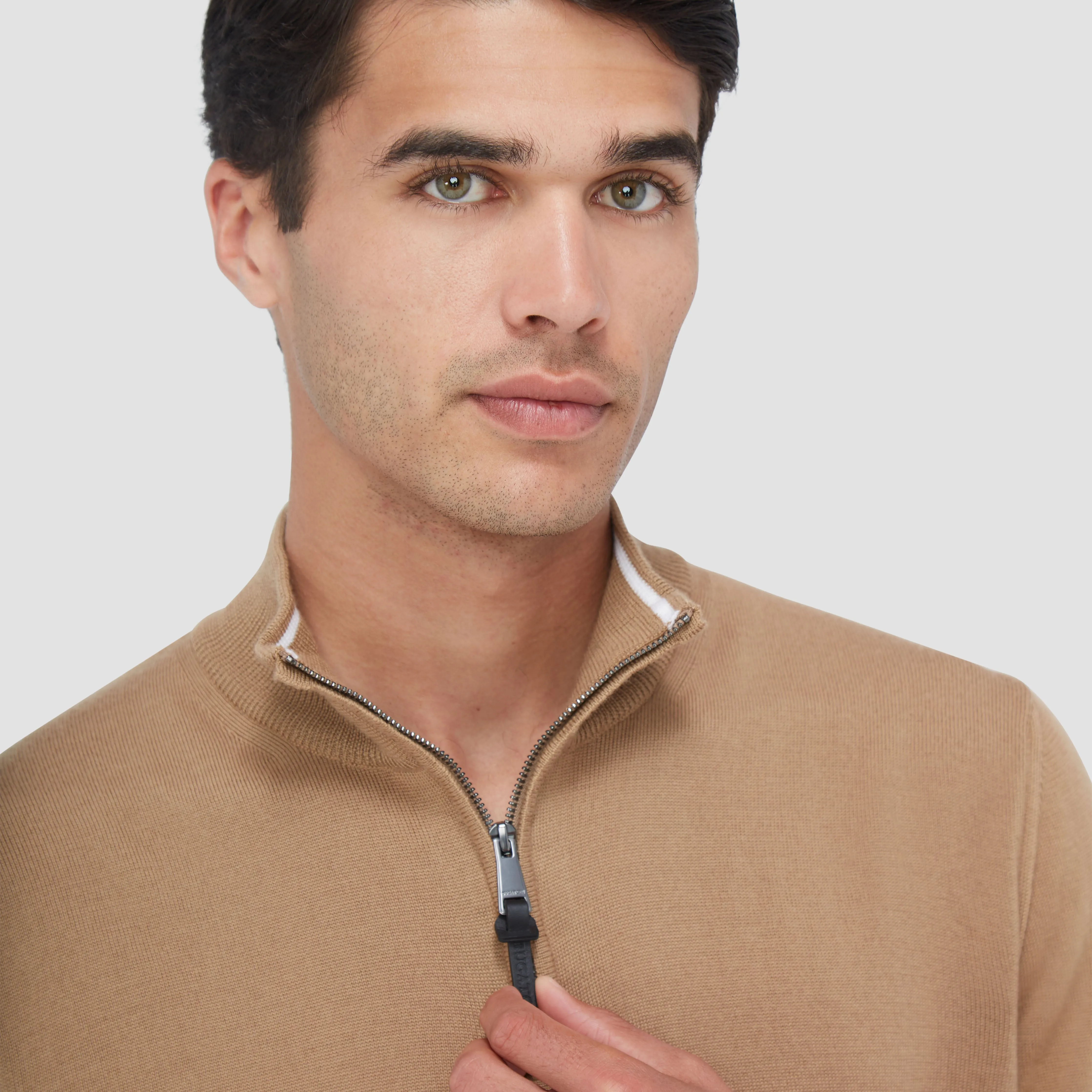 Spencer Quarter-Zip Super Merino Sweater