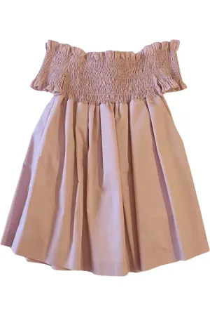 SS23 Babine Girls Pink Shoulder Sun Dress