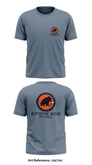 Stone Age Paving  Store 1 Core Men's SS Performance Tee - CSCTvH