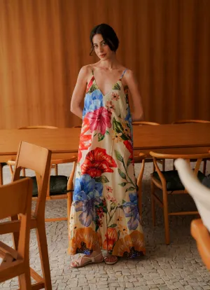 Sunset Maxi Dress (Peony)