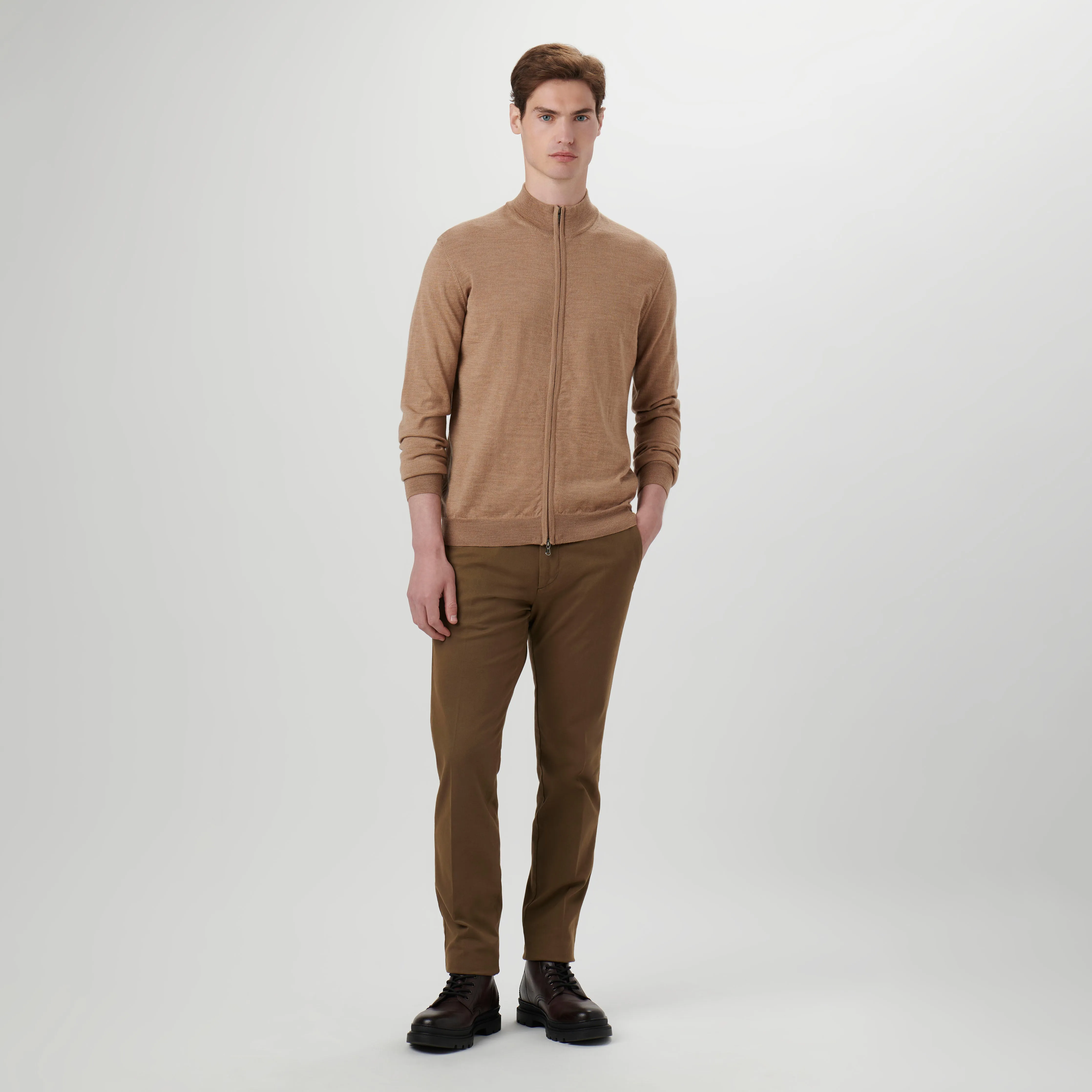 Super Merino Solid Sweater Jacket