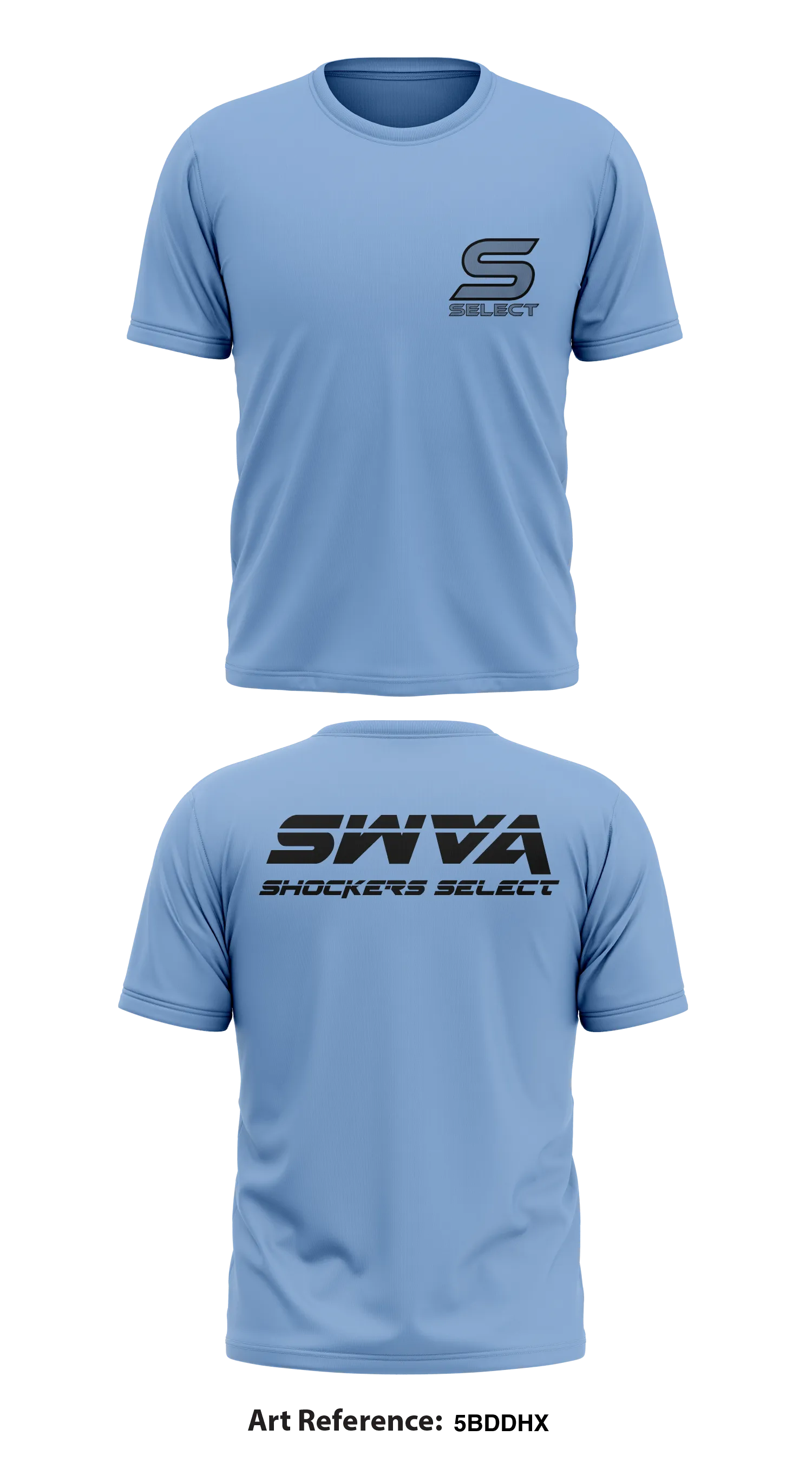 SWVA Shockers Select Store 1 Core Men's SS Performance Tee - 5BdDhx