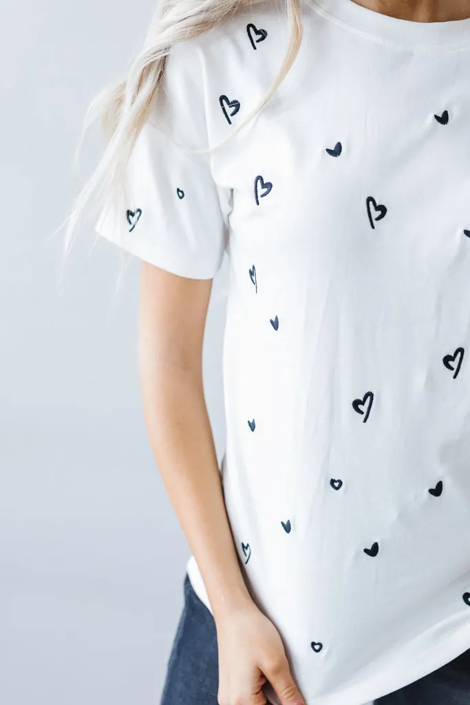 That’s Amore Embroidered Tee