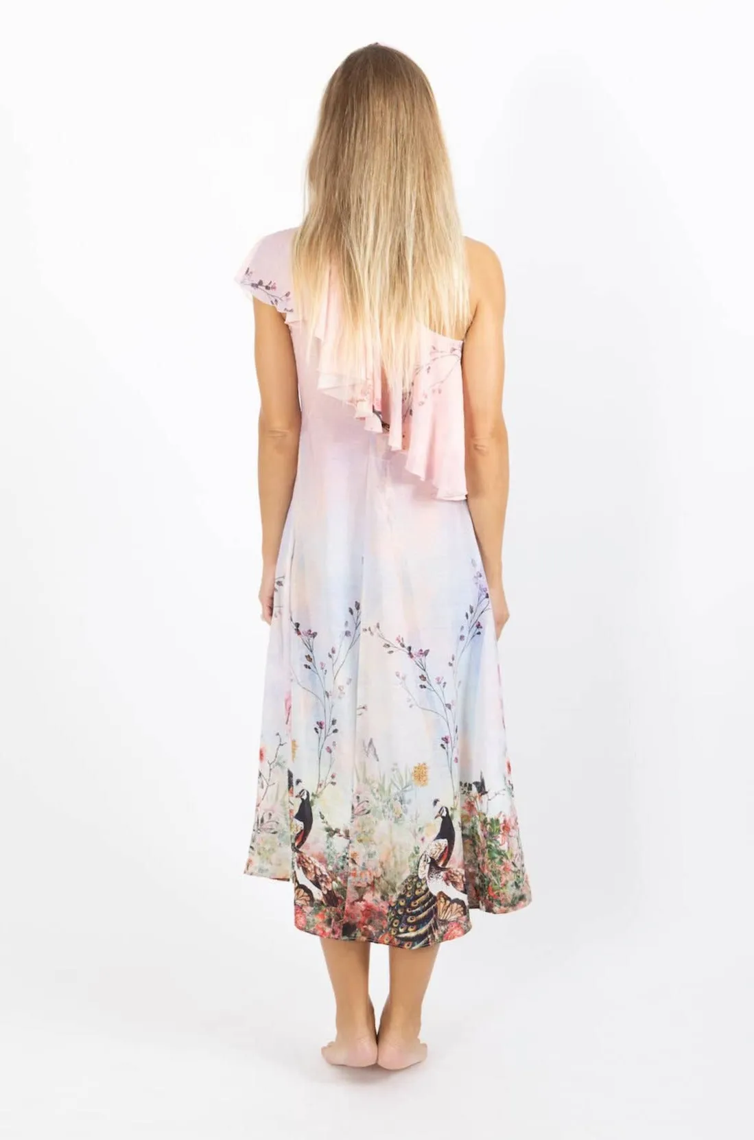 The Bali One Shoulder Kaftan