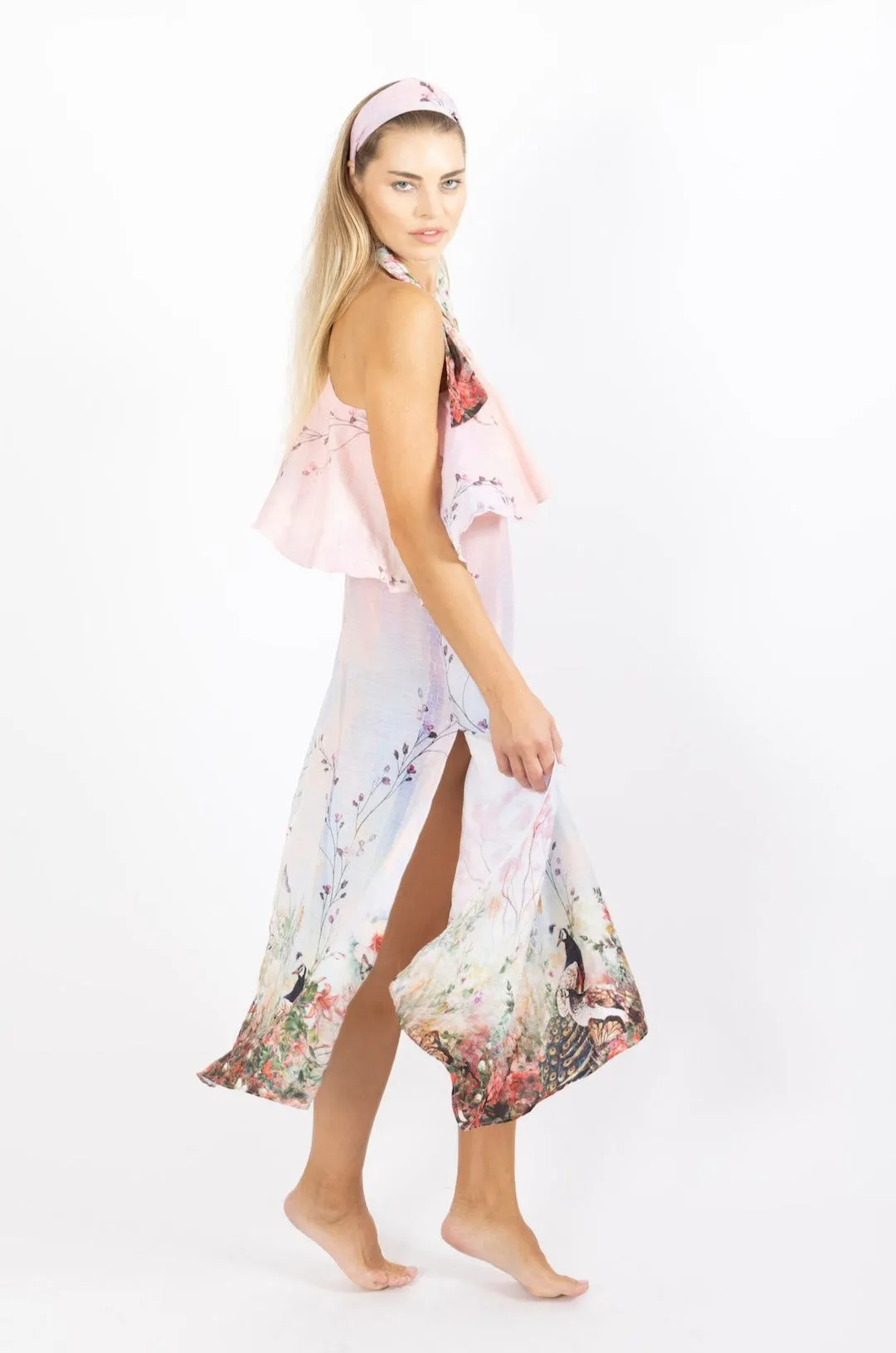 The Bali One Shoulder Kaftan