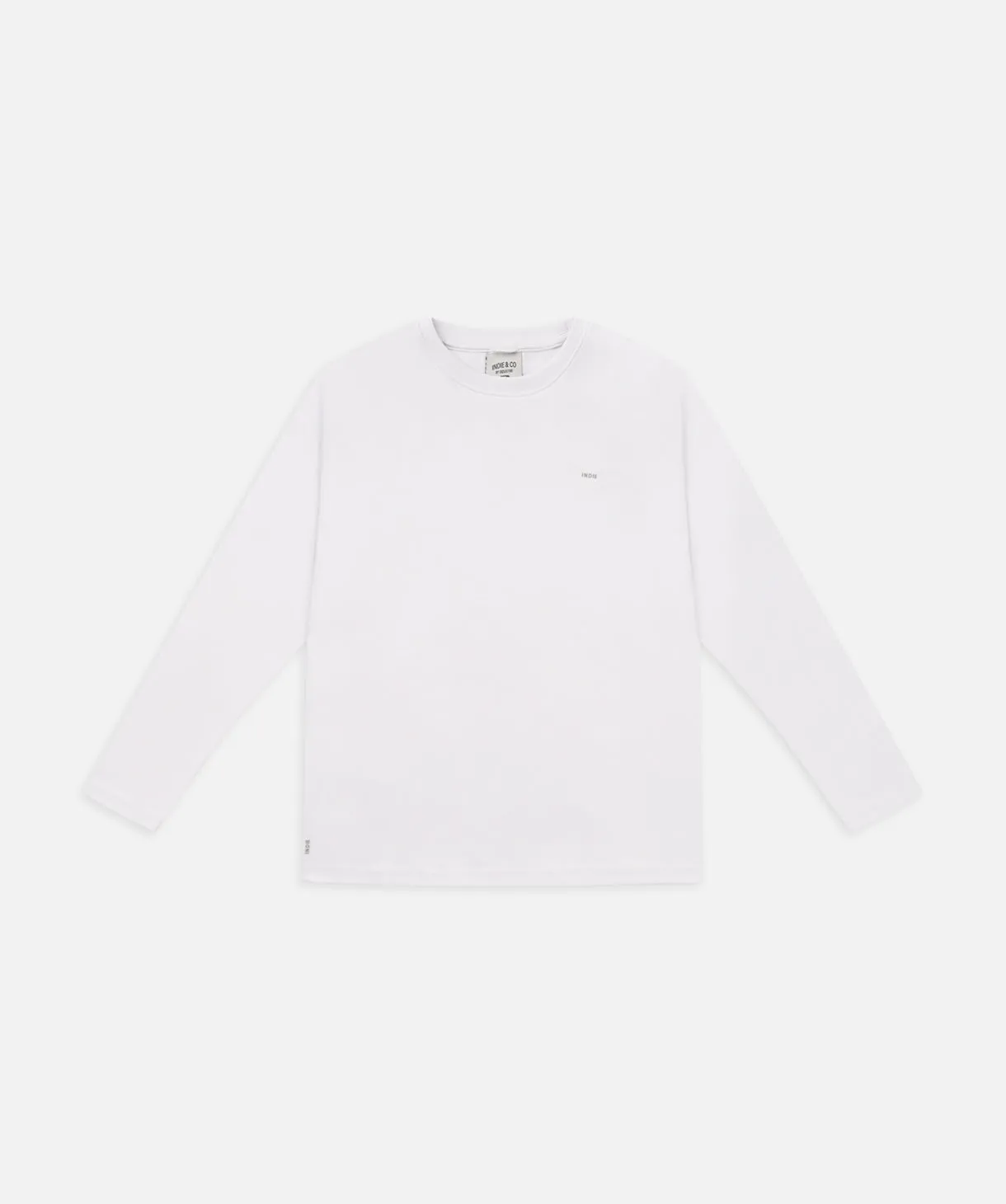 The Indie Newport Ls Tee - White