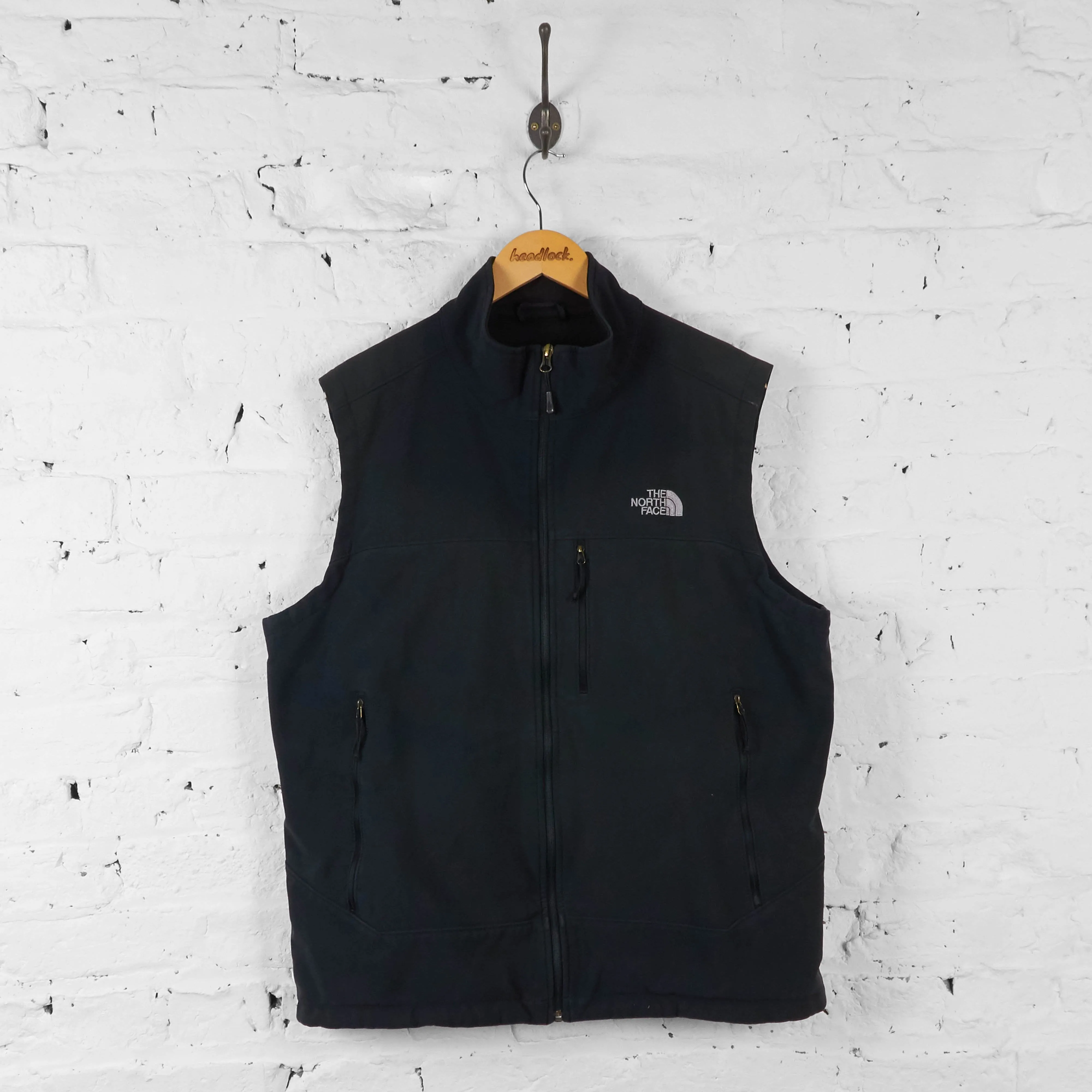 The North Face Shell Sleeveless Bodywarmer Jacket - Black - XL