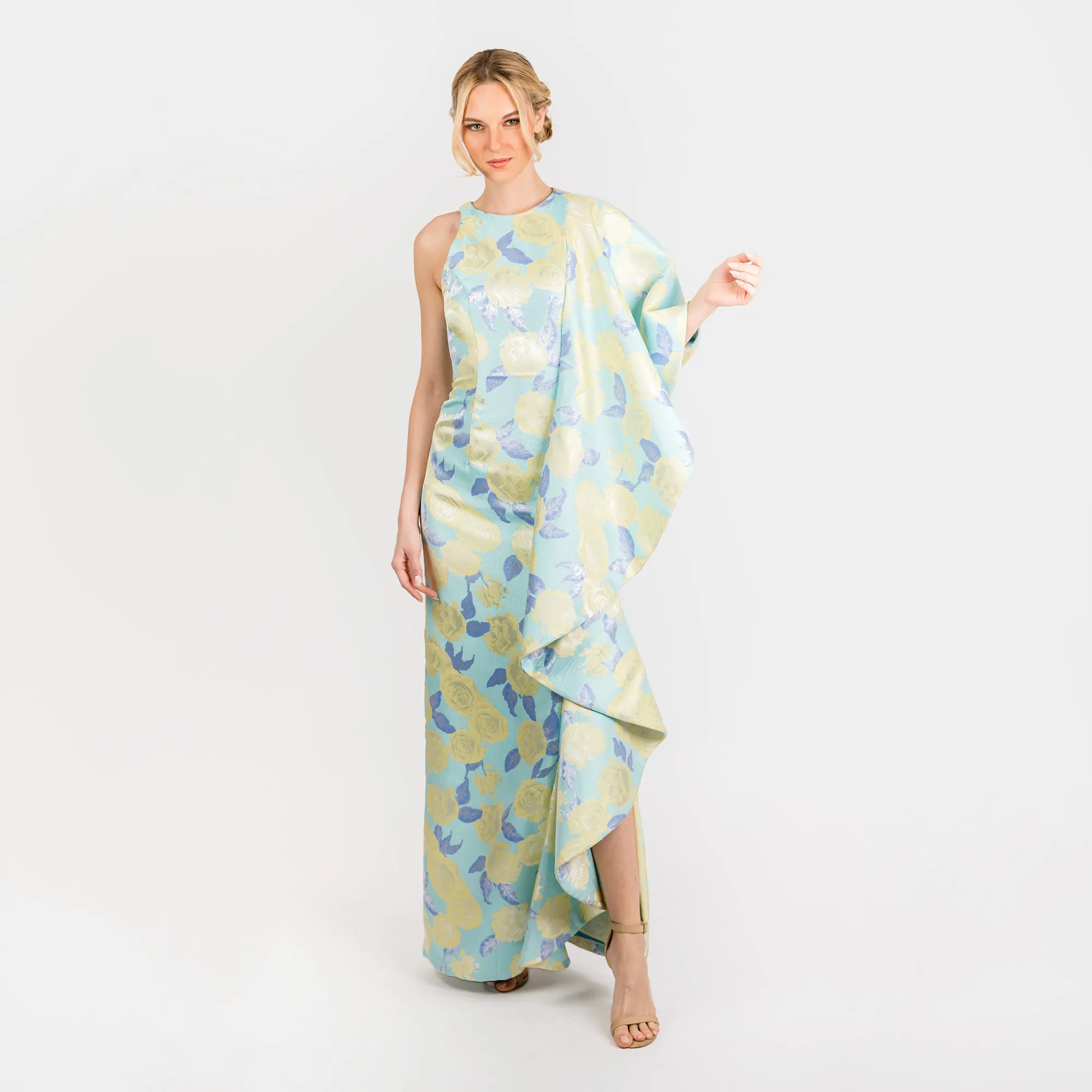 The Side Ruffle Full Length Classic
