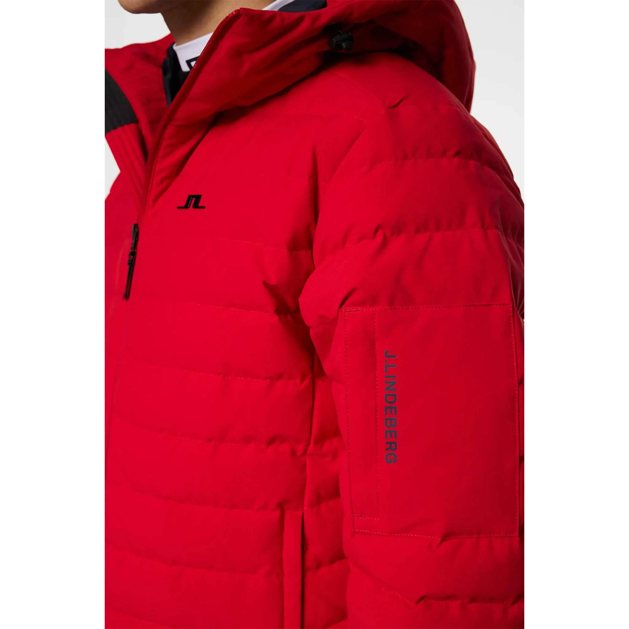 Thermic Down Ski Jacket in Barbados Cherry