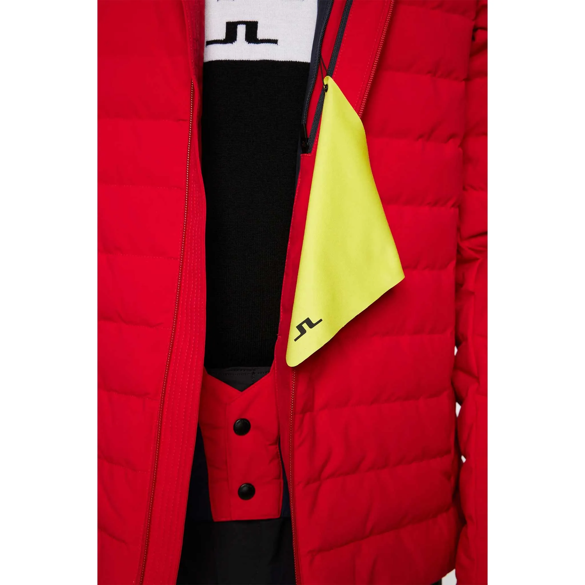Thermic Down Ski Jacket in Barbados Cherry