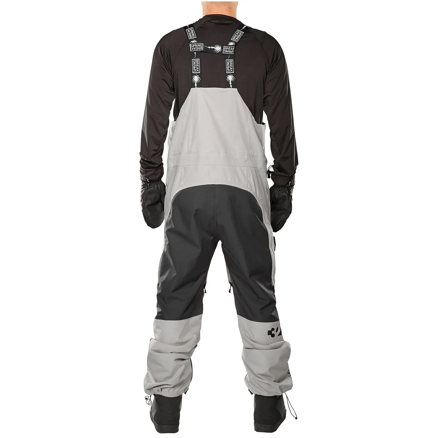 ThirtyTwo Spring Break Powder Bib Pants Mens Gravel