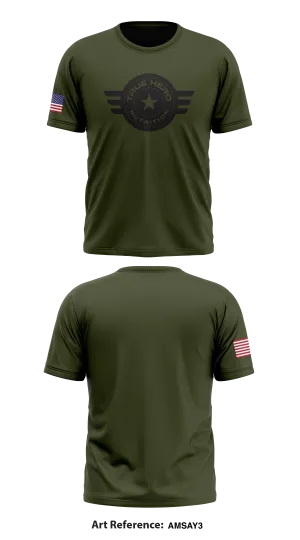 True Hero Nutrition  Store 1 Core Men's SS Performance Tee - AmsAy3