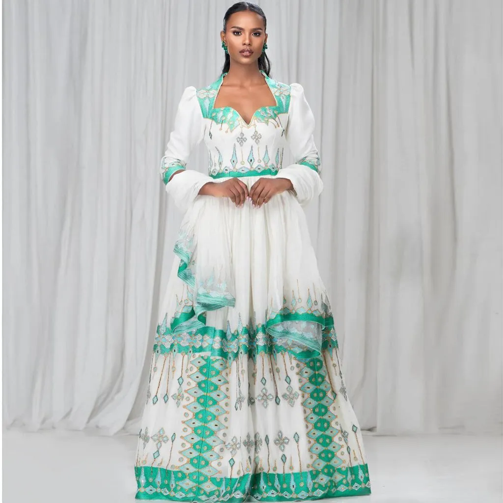 Tyla Ethiopian Wedding Dress