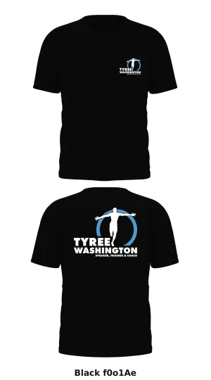 Tyree S. Washington Store 1 Core Men's SS Performance Tee - f0o1Ae