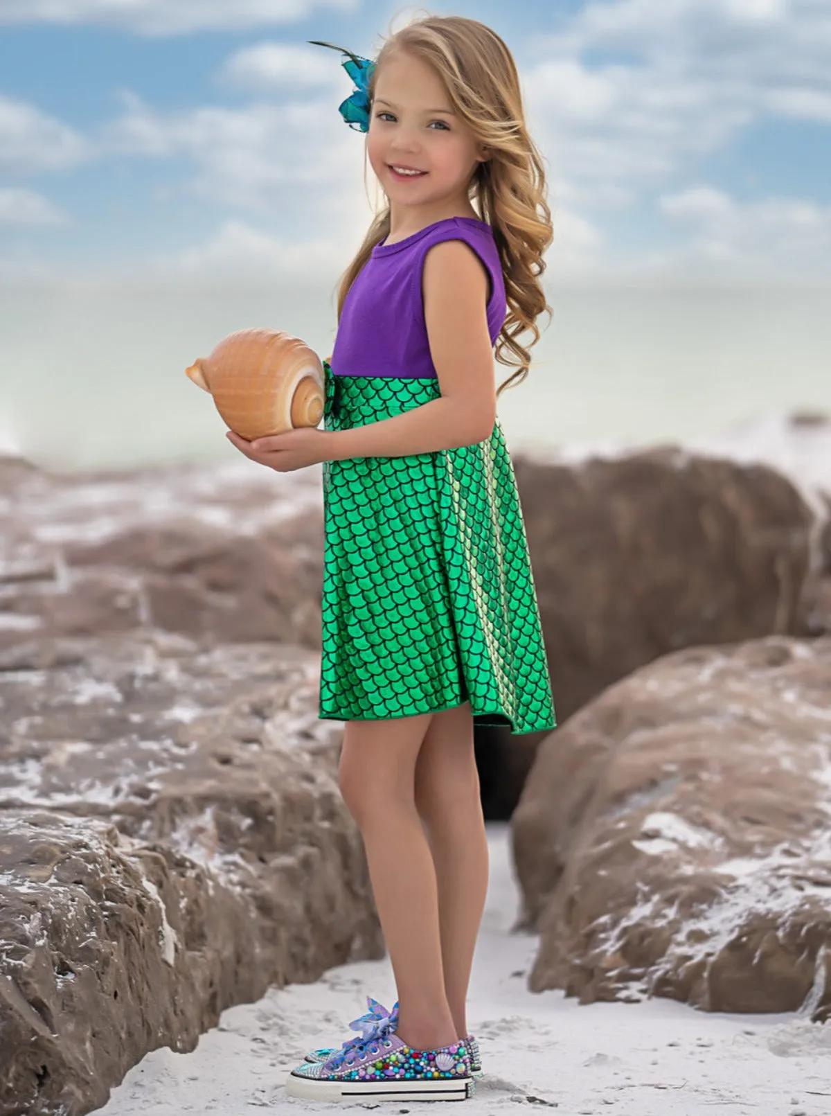 Under The Sea Mermaid Princess Dress