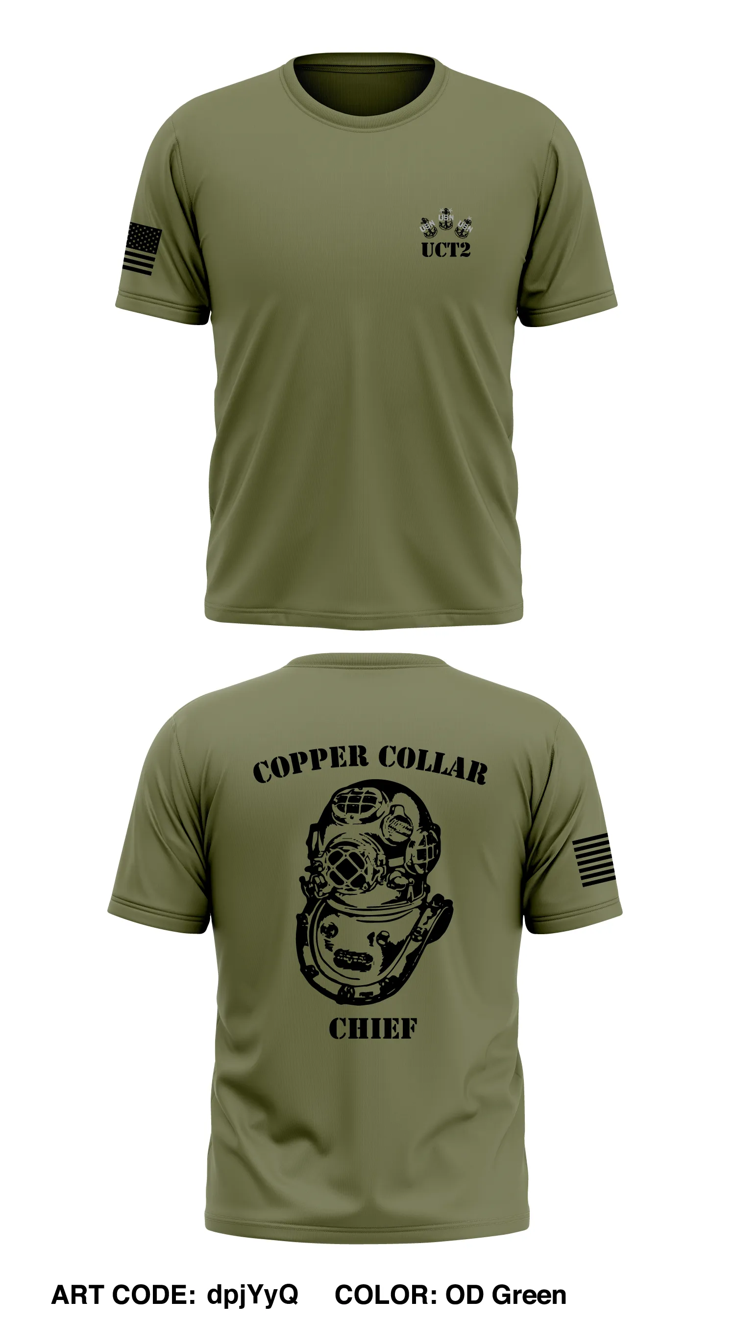 Underwater Construction Team TWO  Store 1 Core Men's SS Performance Tee - dpjYyQ