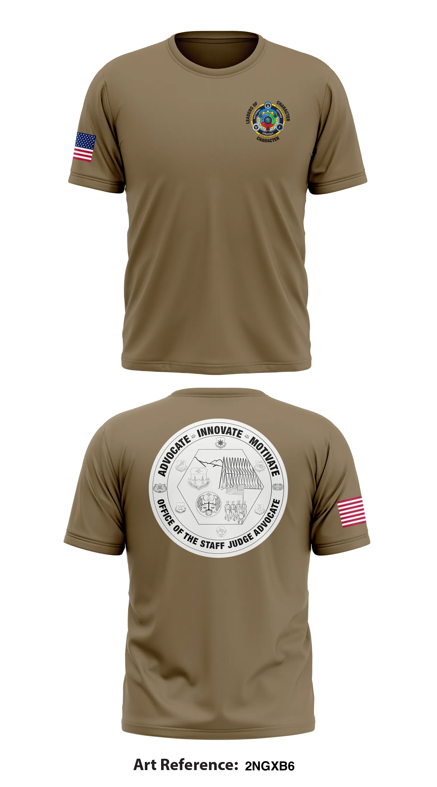 United States Air Force Academy Legal Office Store 1 Core Men's SS Performance Tee - 2NGxb6