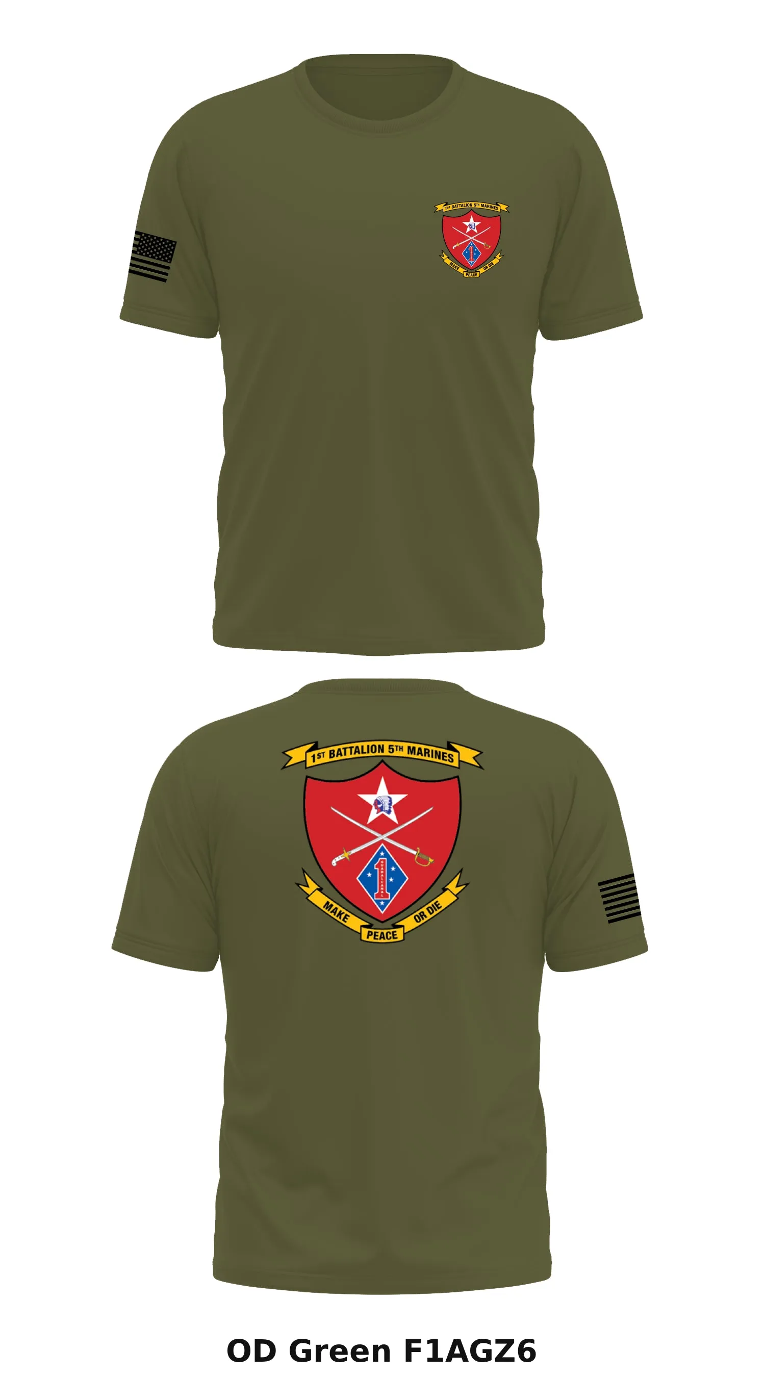 V1/5 Cherokee Company 3rd Platoon Store 1 Core Men's SS Performance Tee - F1AGZ6