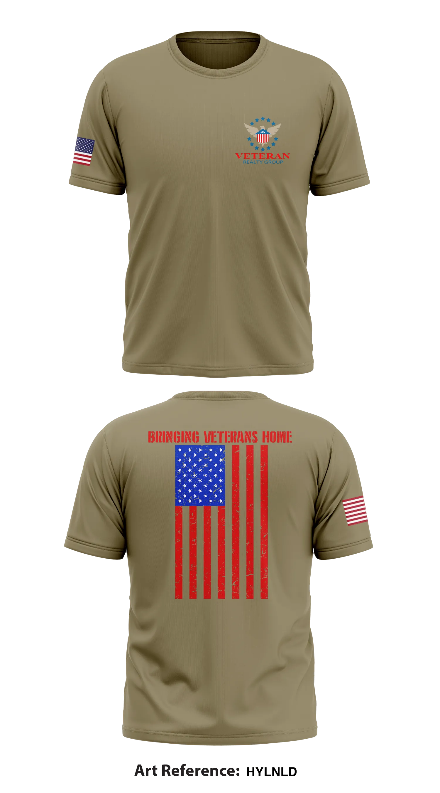 Veteran Realty Group Store 1 Core Men's SS Performance Tee - HYLnLD