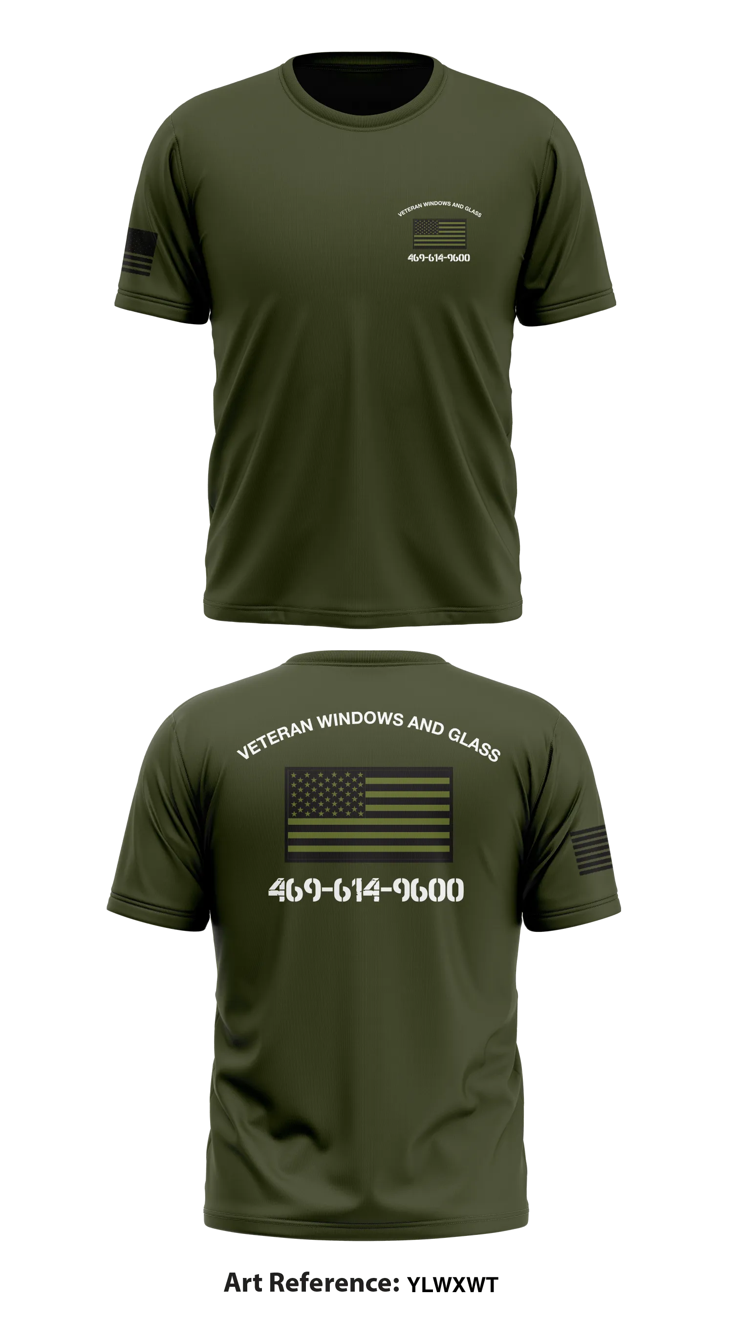 VETERAN WINDOWS AND GLASS  Store 1 Core Men's SS Performance Tee - YLWxWT