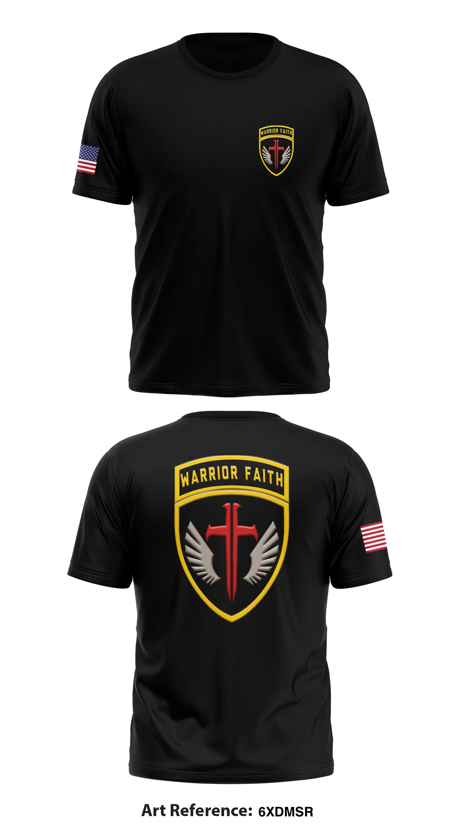 Warrior Faith  Store 1 Core Men's SS Performance Tee - 6XdmsR
