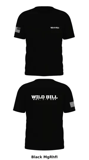 Wild Bill, HHT, 1-7 CAV Store 1 Core Men's SS Performance Tee - MgRhfI