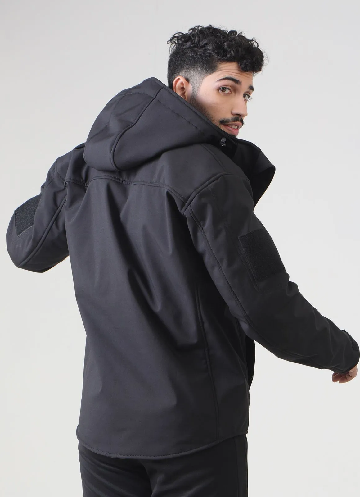 Winter Combat Jacket - Black