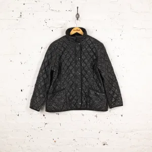 Women's Barbour Buff Quilt Jacket - Black - Women's L