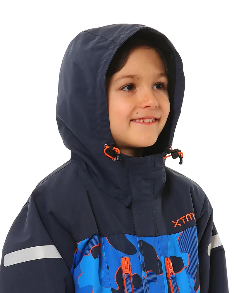 XTM Kizu Kids One Piece Suit Blue Camo