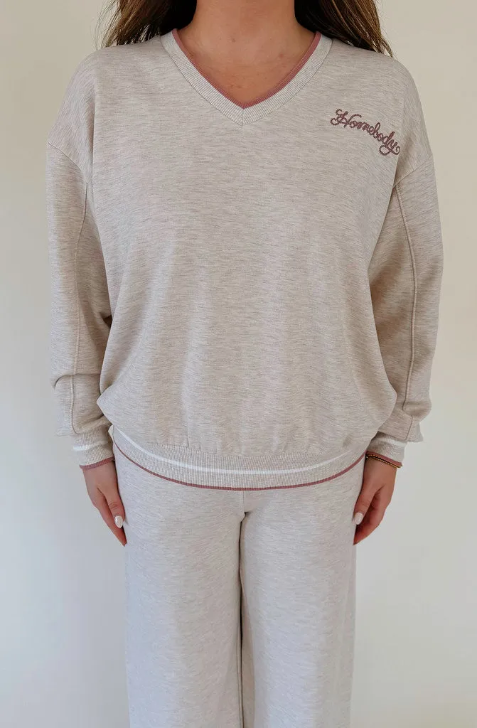 Z SUPPLY HOMEBODY V NECK PULLOVER